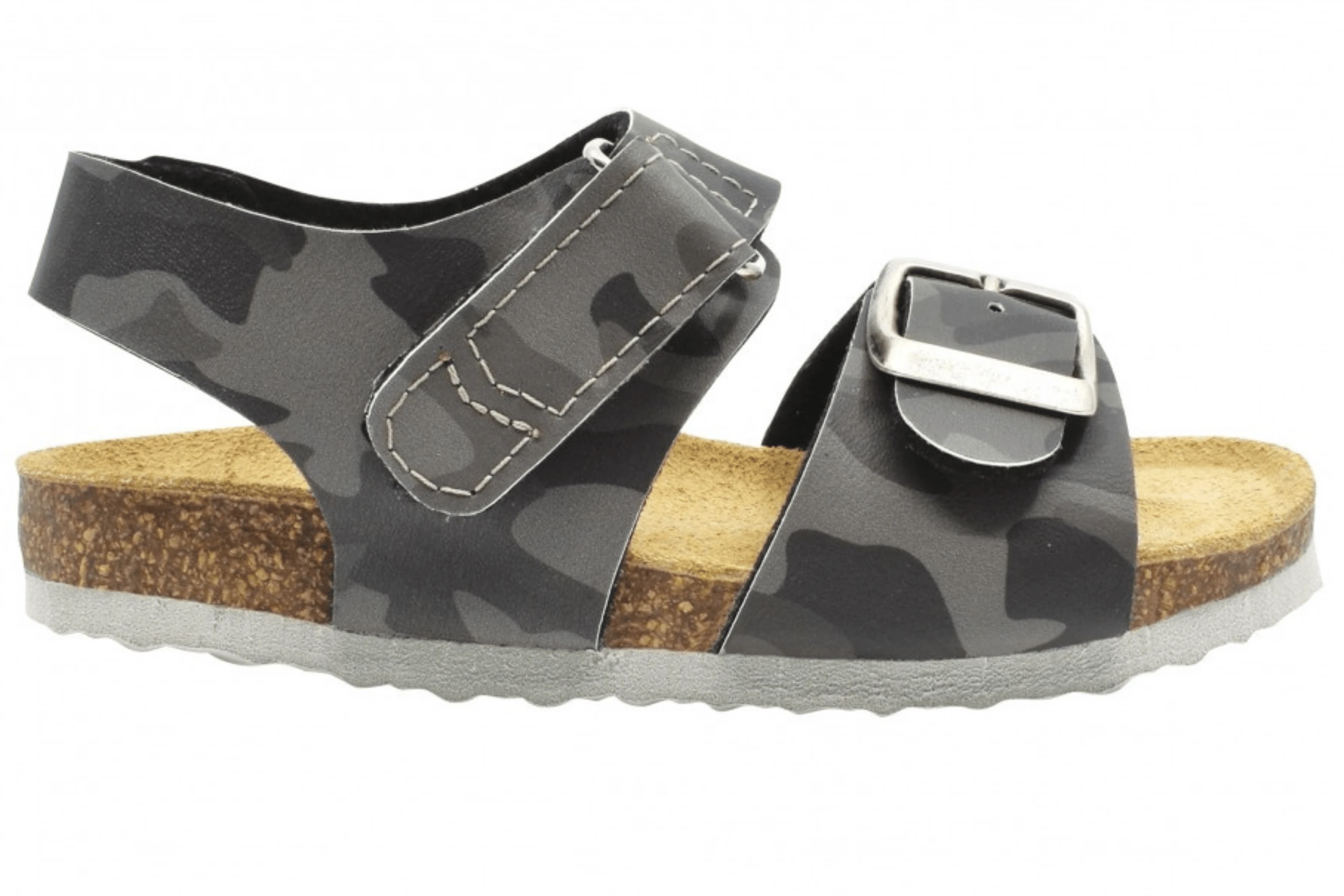 T97 Detské ortopedické sandále Protetika -  šedý maskáč